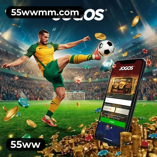 Aplicativo móvel 55ww para iOS e Android